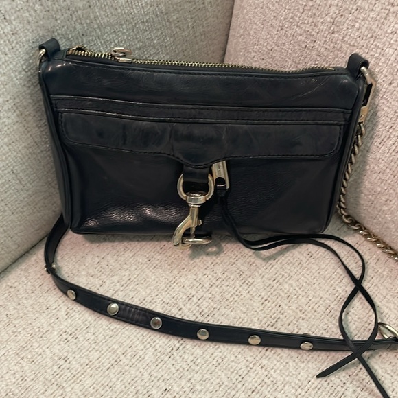 Rebecca Minkoff Black leather chain link bag - Picture 5 of 6
